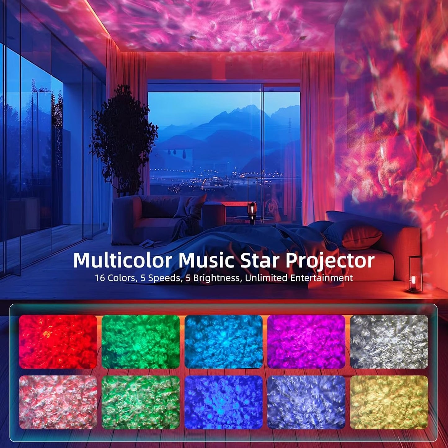 Galaxy Projector Starry Sky Lamp